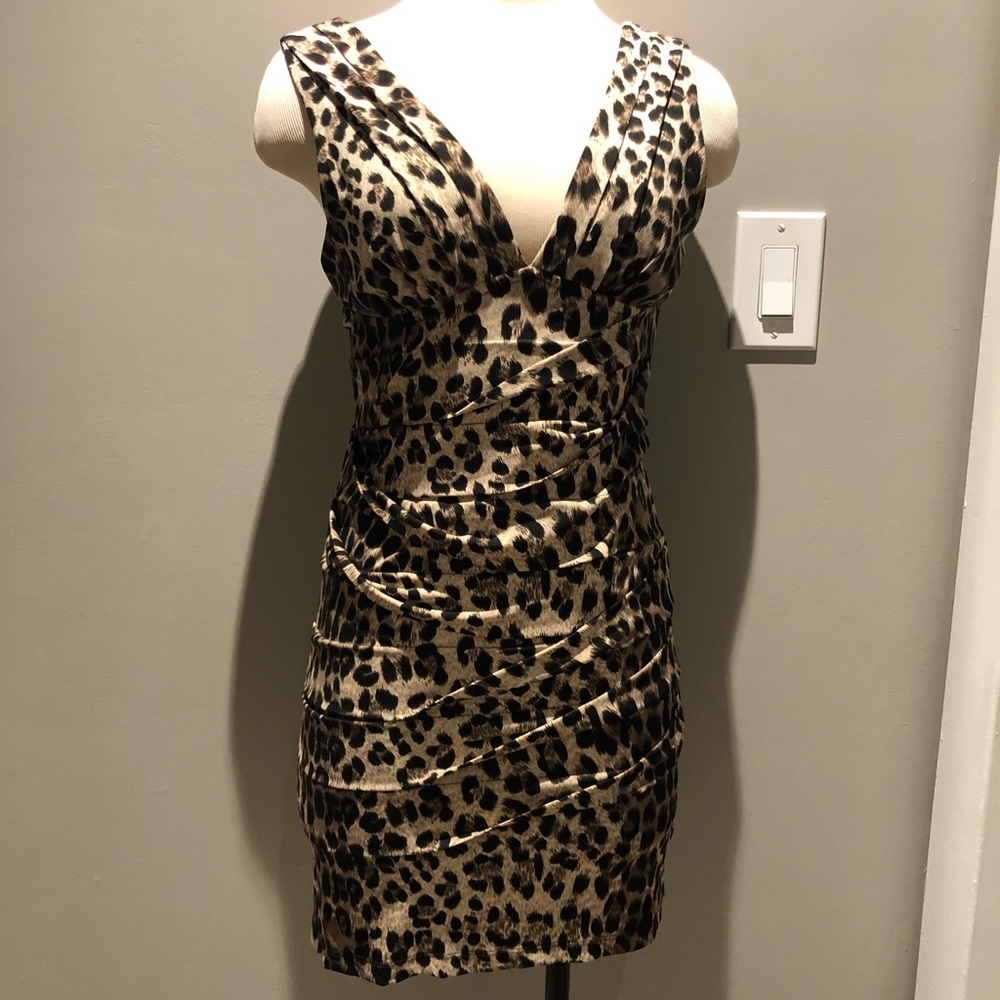 Forever 21 Leopard Print Mini Dress
